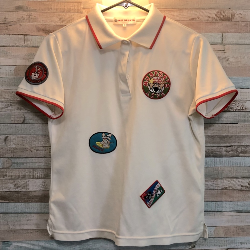 MU Sports Patch Womens Golf Polo Shirts